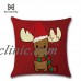 Cartoon Pumpkin Linen Throw Pillow Case Waist Cushion Cover Halloween Sofa Decor   232487728071